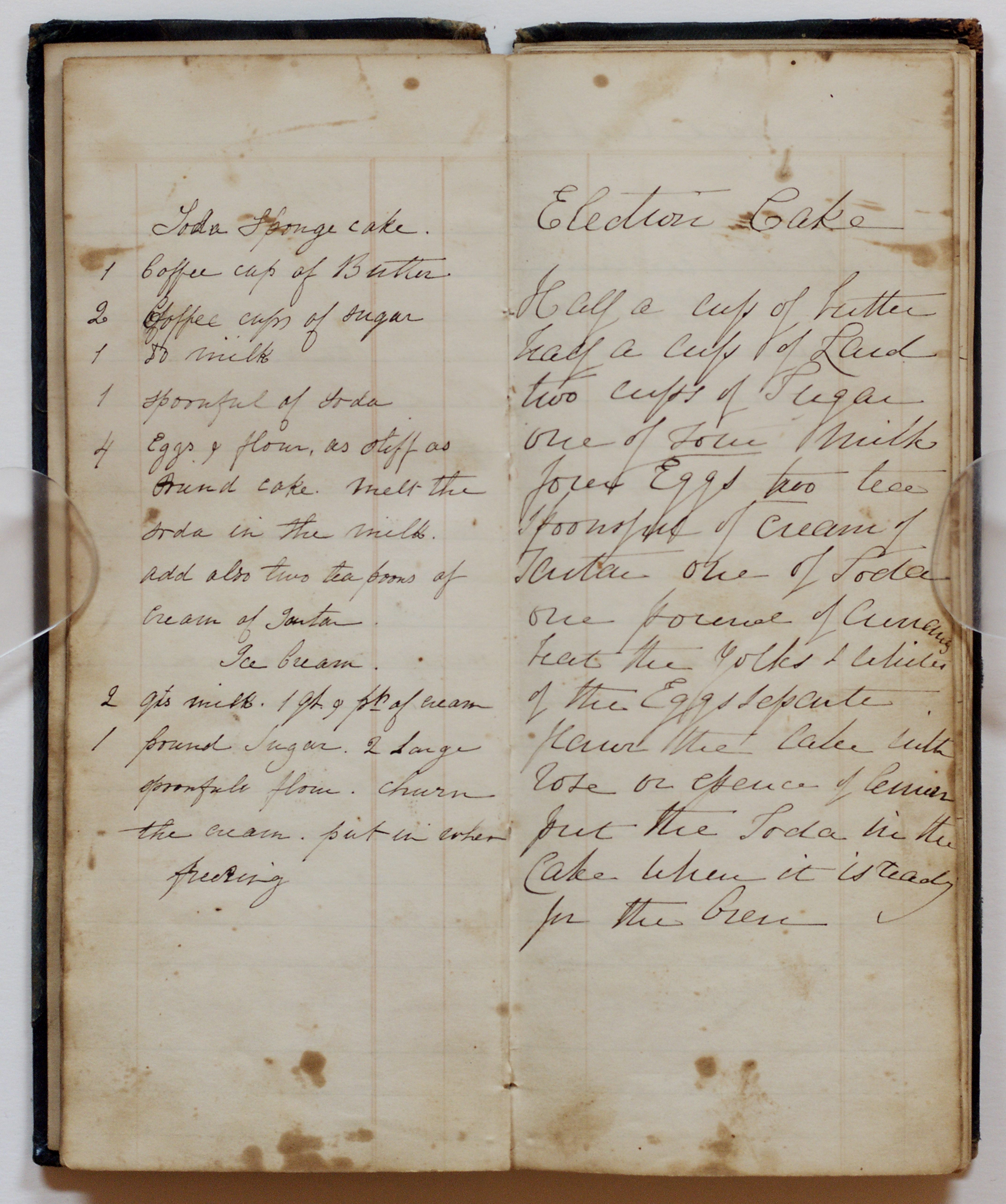 The Duane family's recipe for Election Cake likely fed 19th-century voters.