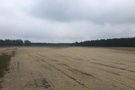 It’s an incredibly unassuming memorial. However, this picture actually shows what the memorial looks like from the road. 