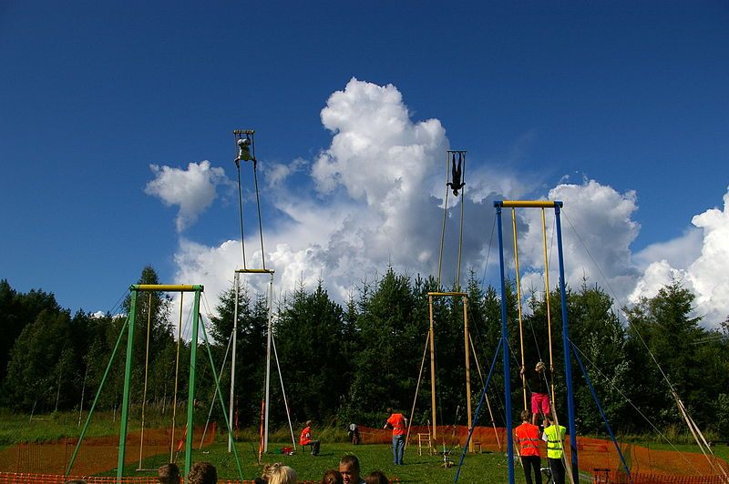 Inside the High-Flying World of Estonian Extreme Swinging - Atlas