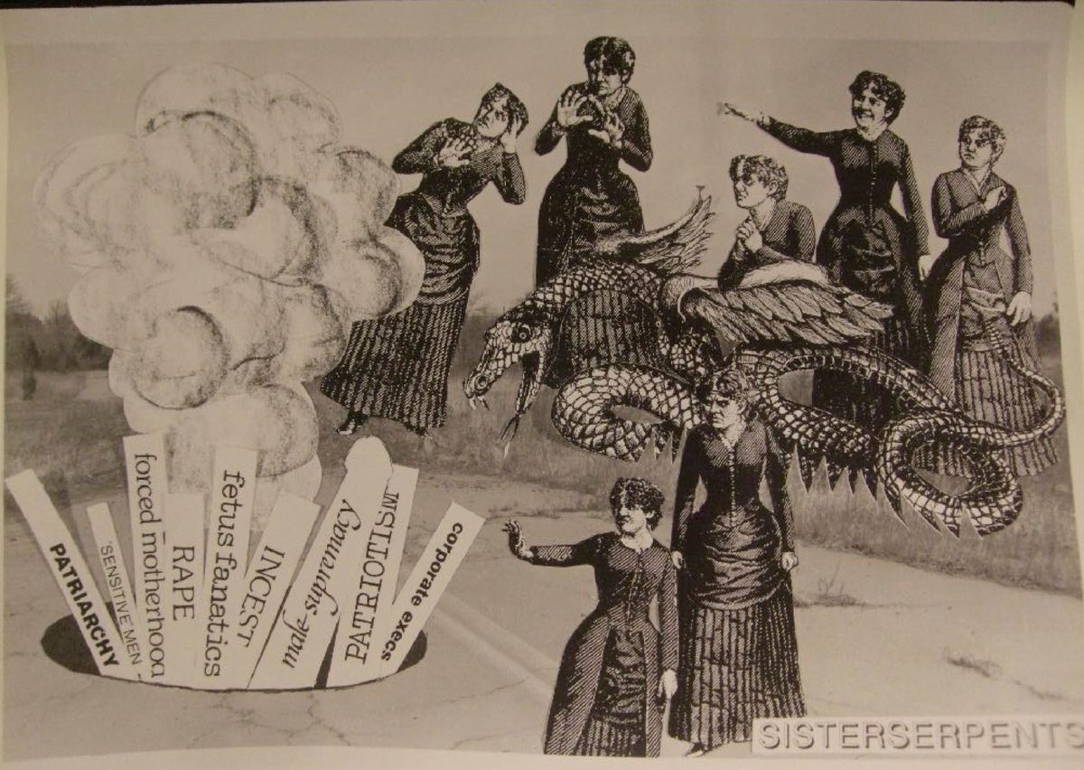 A Sister Serpents poster.