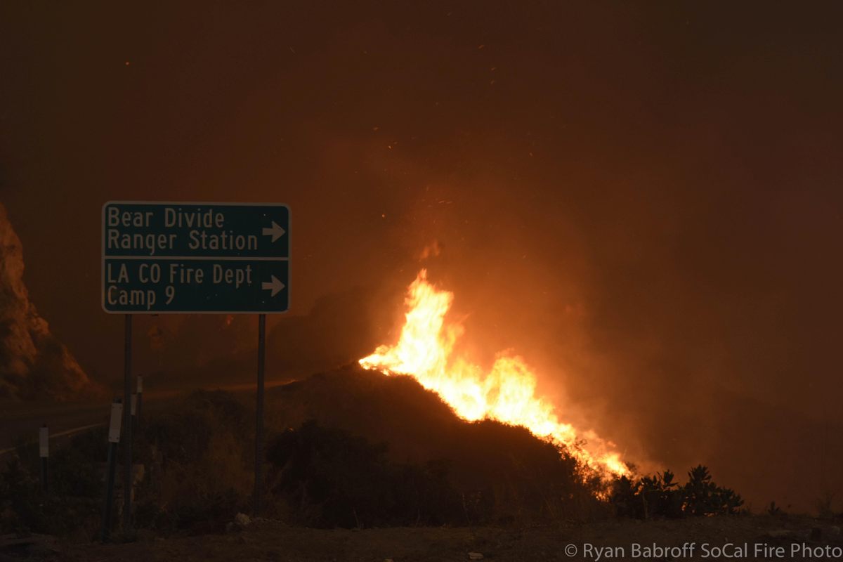 How Firefighters Calculate Containment as They Battle the Sand Fire