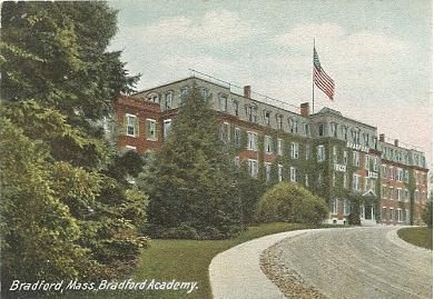 Bradford Academy postcard, ca. 1905