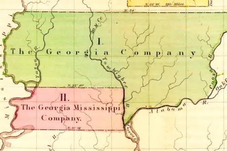 If not for the Yazoo Land Scandal, Greater Georgia might have encompassed most or all of the current states of Mississippi and Alabama. 