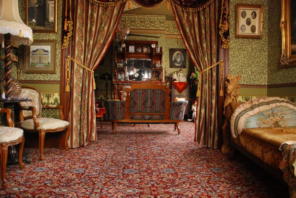 Victorian Opulence Antique Grandeur