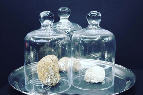 Jars of ambergris.