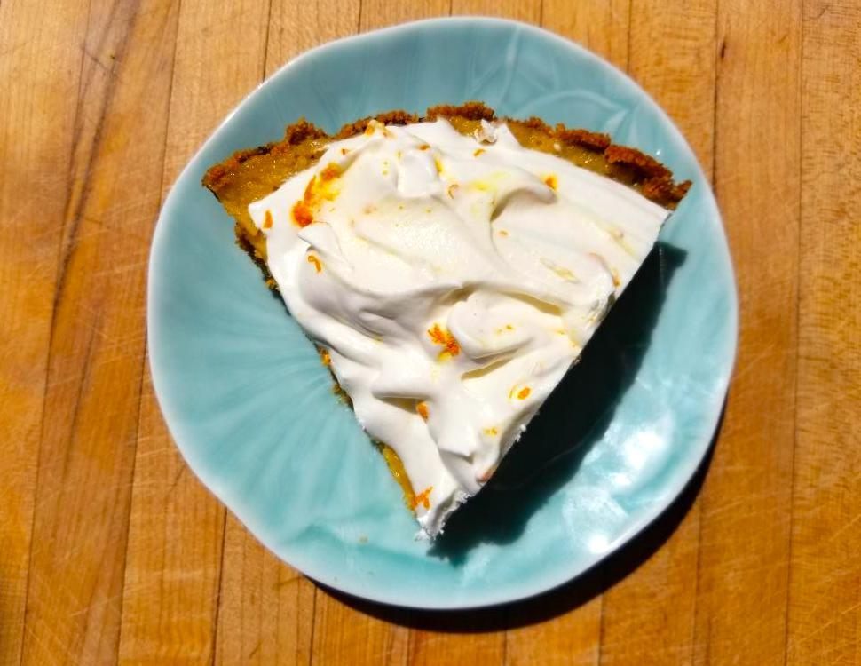 Don't let the name fool you; this pie is pretty sweet.