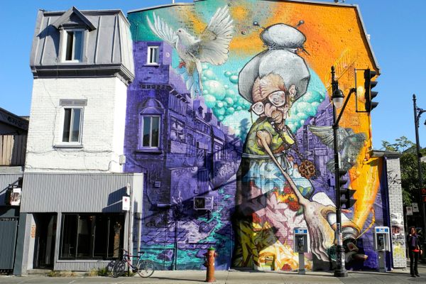 The Murals on Saint Laurent Boulevard