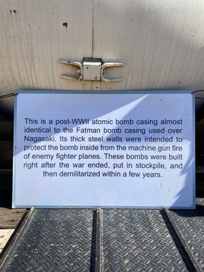 atom bomb casing