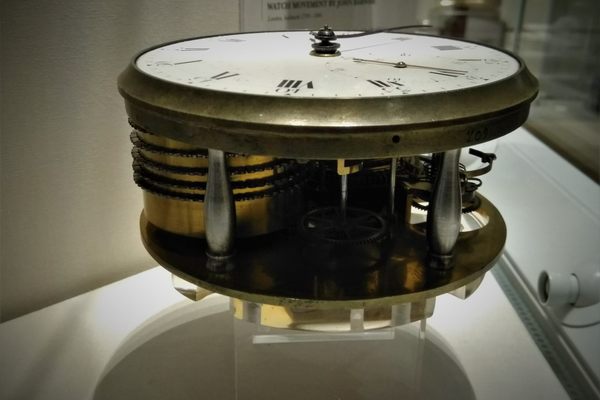 Clock mechanism.