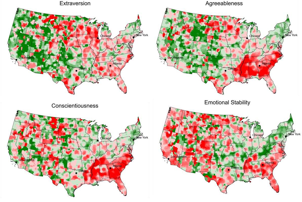 Midwestern nice? Southern charm? Grumpy New England?