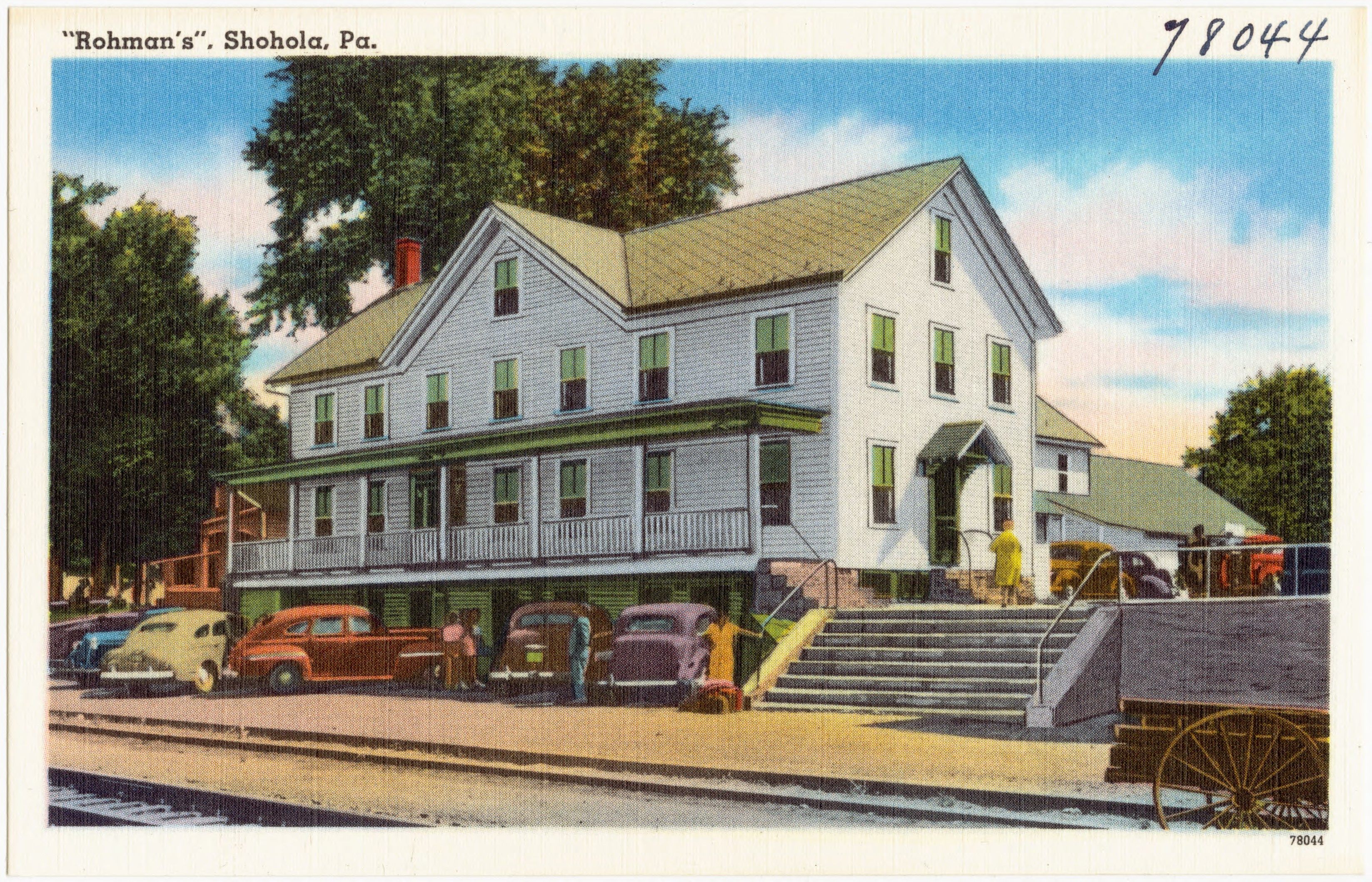 Rohman's Inn between 1930 and 1945.