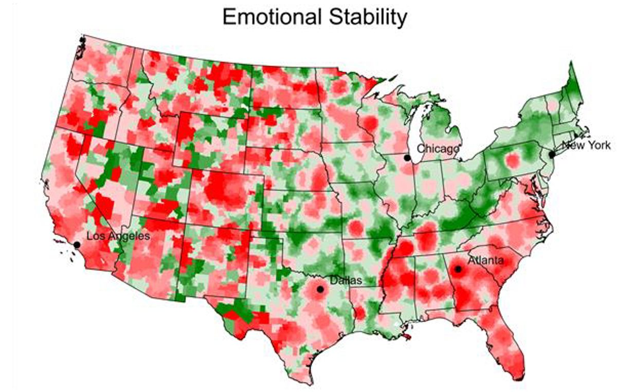 More neurotic or more confident?