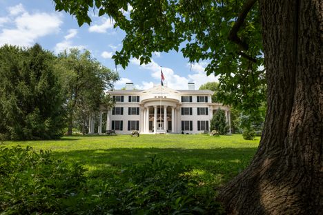 The mansion is open for tours and special events through the Arbor Day Foundation.