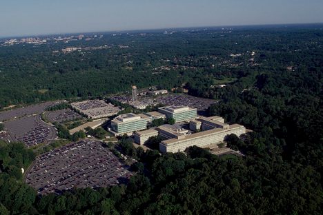CIA headquarters in Langley, Virginia.