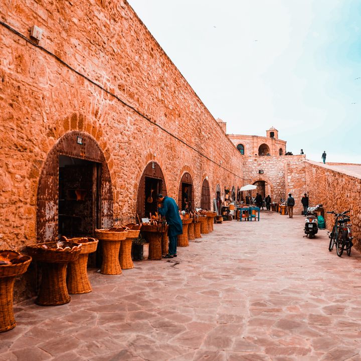 Kasbah in Essaouira.