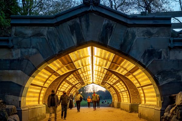 Restored Endale Arch in 2020