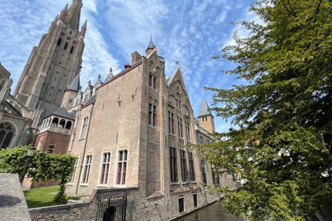 Smallest Gothic Window in Bruges