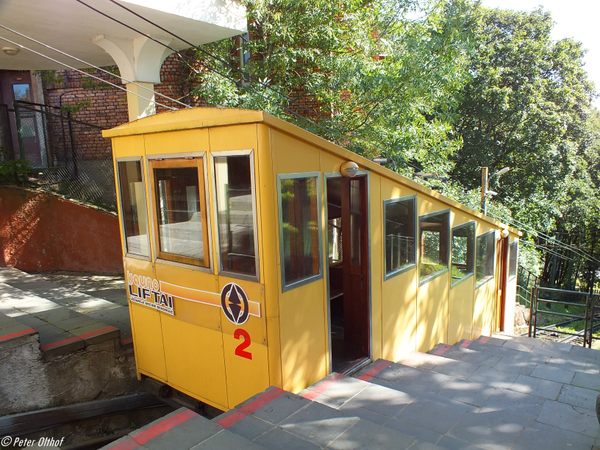 Žaliakalnis Funicular Railway in Kaunas
