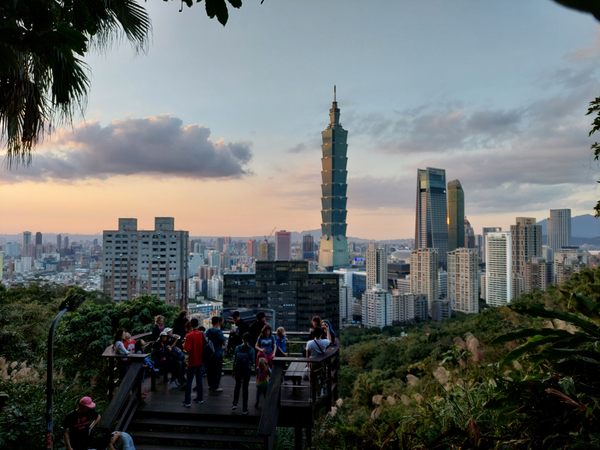 Elephant Mountain in Taipei, Taiwan