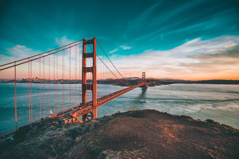 The Golden Gate Bridge in San Francisco welcomes you home even if you've never been there.