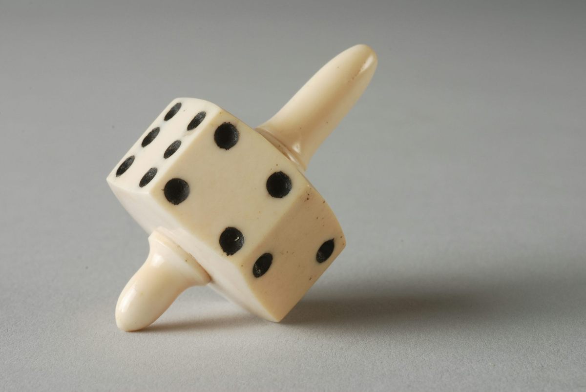 Teetotums were used in an era when dice were associated with vice.