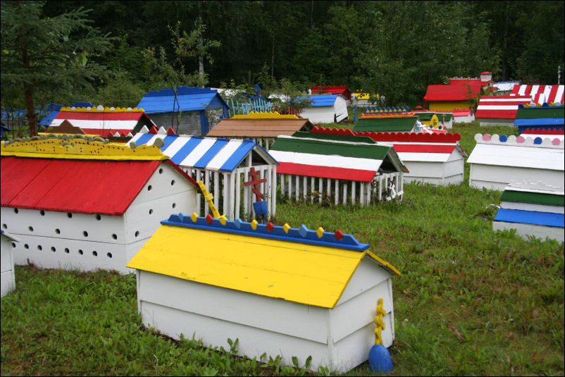 Burial Spirit Houses
