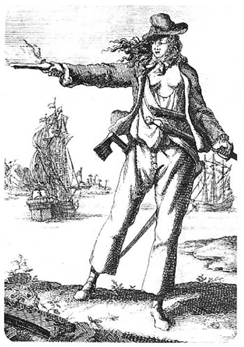 An illustration of Anne Bonney.