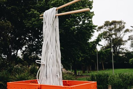 OnDo Giant Noodle Sculpture