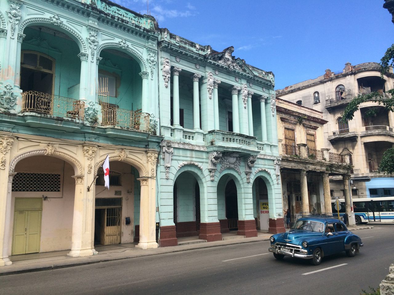 Centro Habana heading towards the Barrio Chino, home of the old Shanghai Theatre.