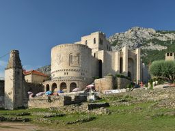 Krujë Castle in Albania. 