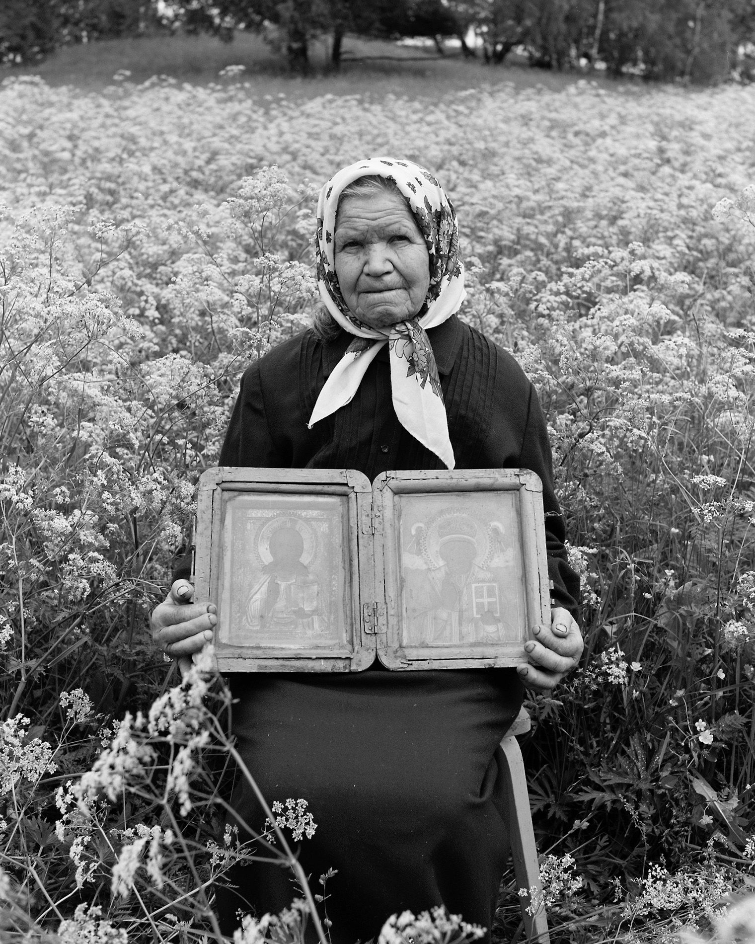 Babka Alena. "I was the youngest child in our family .... I long did not want to treat people, was ashamed, was afraid [...] The times were such that the people were even afraid to go in the church."