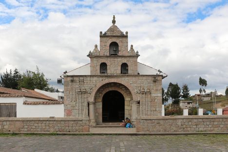  Church of María Natividad de Balbanera, Cajabamba, Ecuador.