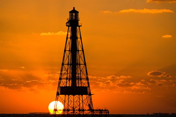 The Alligator Reef lighthouse, off the coast of Islamorada in the Florida Keys, is one of the four being given away gratis.