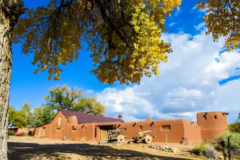 The living history museum El Rancho de Las Golondrinas.