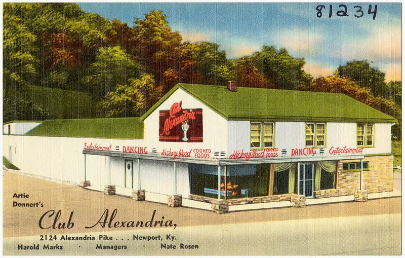 One of the many casinos that operated during Newport's "Sin City" era.