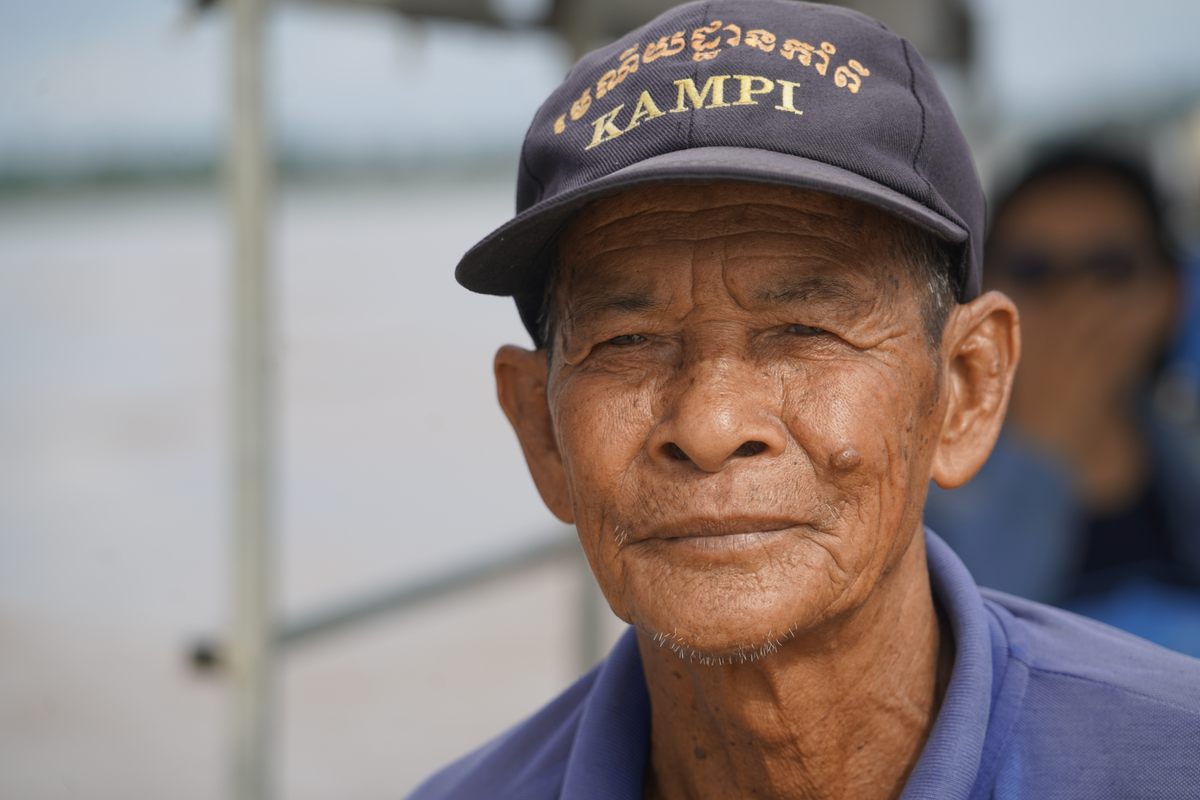 Sok Chea returned to Kampi, where he lived as a young man, after the fall of the genocidal Khmer Rouge regime, which had displaced him and millions of other Cambodians. 