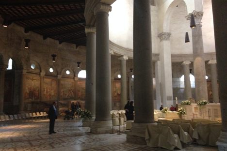 The Martyr Murals at Santo Stefano Rotondo