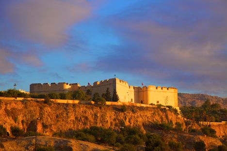 Morocco, Fes, View of Borj Nord