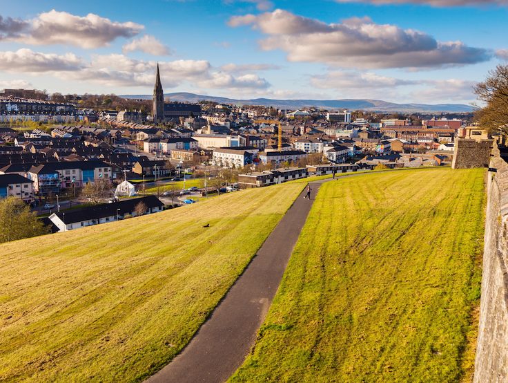 View of Derry from the city walls