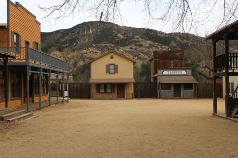 Townsquare in Western Town. 