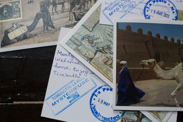 The Postcards from Timbuktu project promises mail from one of the most legendarily inaccessible cities in the world. The city's reputation was mostly myth until the unrest of the last decade.