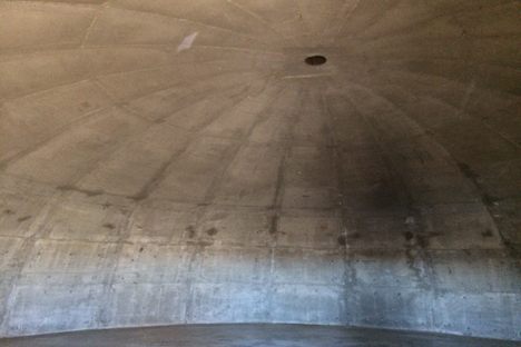 Inside, the acoustics are CRAZY!