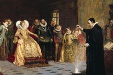 John Dee Performing an Experiment before Elizabeth I