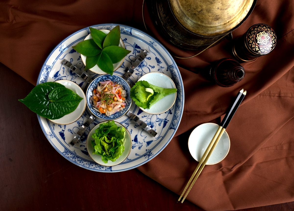 A dish from <em>Saoy: Royal Cambodian Home Cuisine</em>.