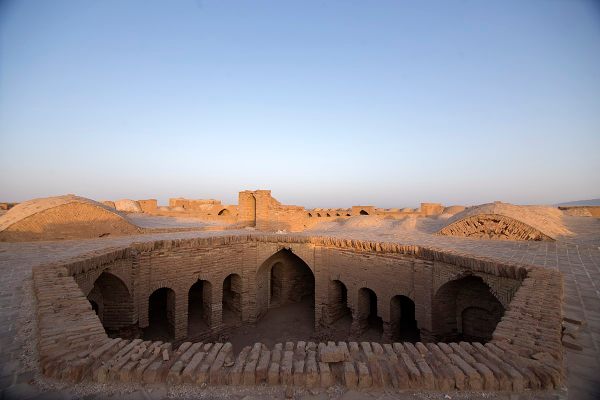 The caravanserai.