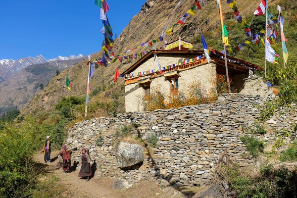Tsum Valley in Chhokangparo, Nepal