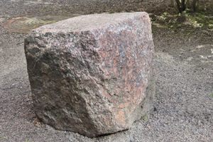 The Fire Captain's Stone in Helsinki, Finland