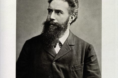 An undated photogravure of Wilhelm Conrad Roentgen.