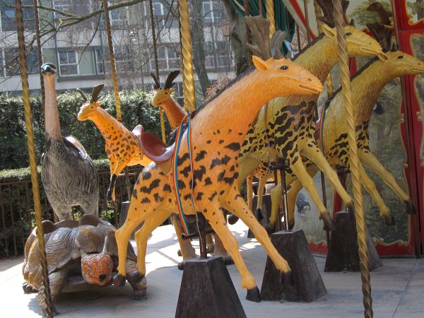 Carousel of Extinct and Endangered Animals – Paris, France - Atlas Obscura