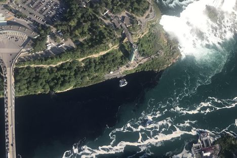 An Ill-Timed Sewage Release Turned the Water Around Niagara Falls Black